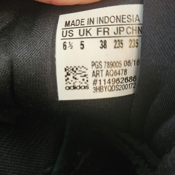 Adidas Durama womens black running‎ trainers 6.5 - Picture 14 of 14